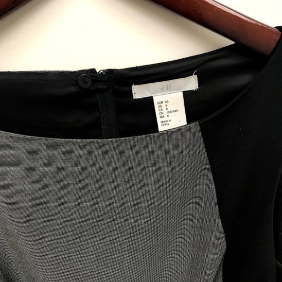 H & M Two Tone A-Line Dress - Picture 3 of 4